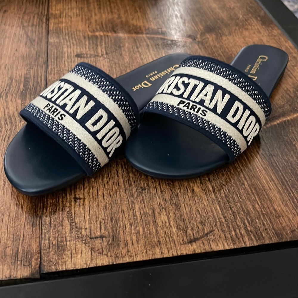 Christian Dior slides